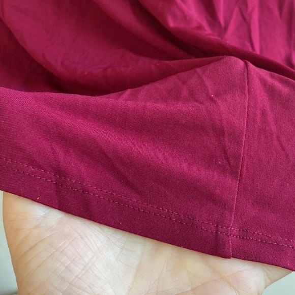 Laundry by Shelli Segal maroon crimson stretchy dress. Size 12. - Picture 12 of 12